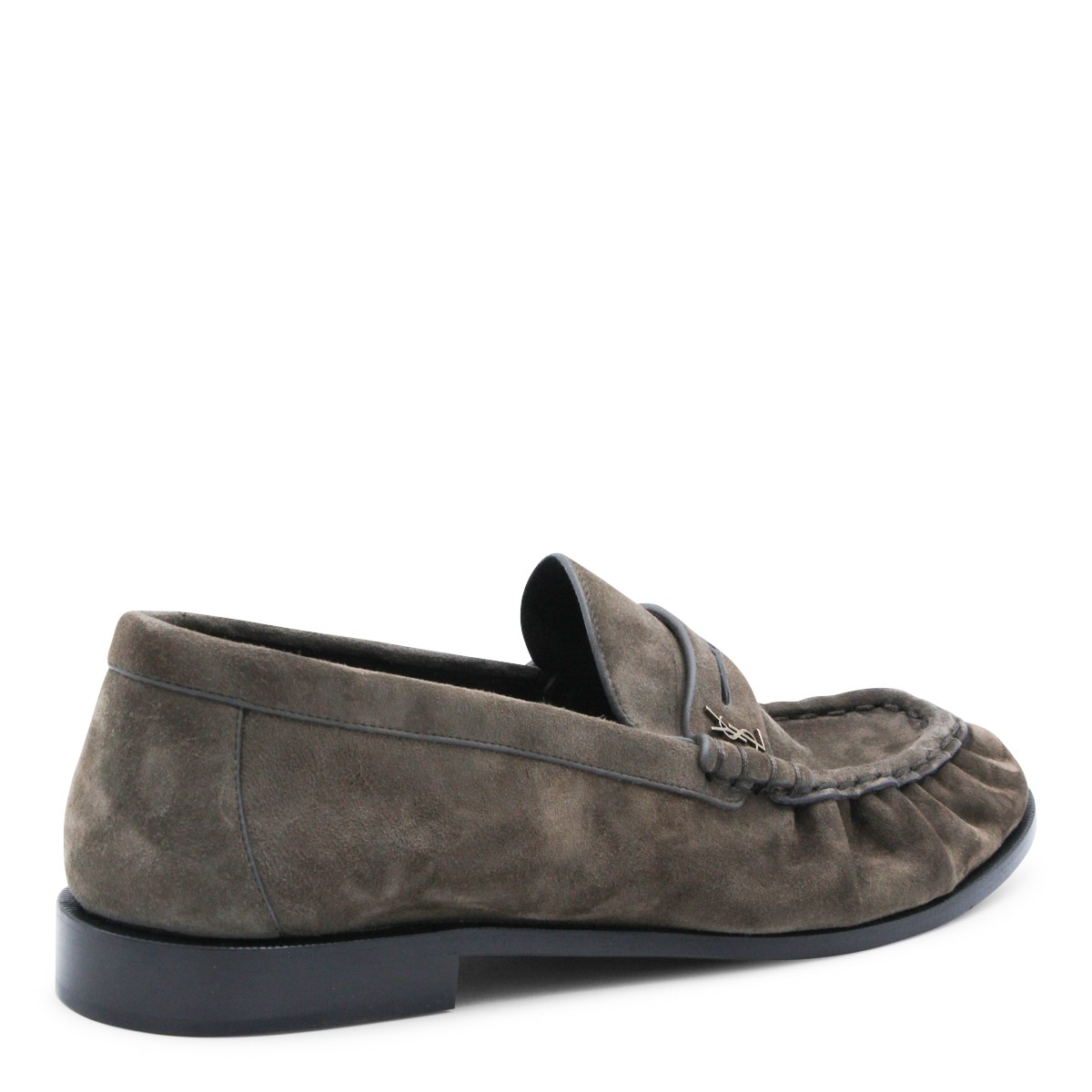 DARK BROWN SUEDE LOAFERS