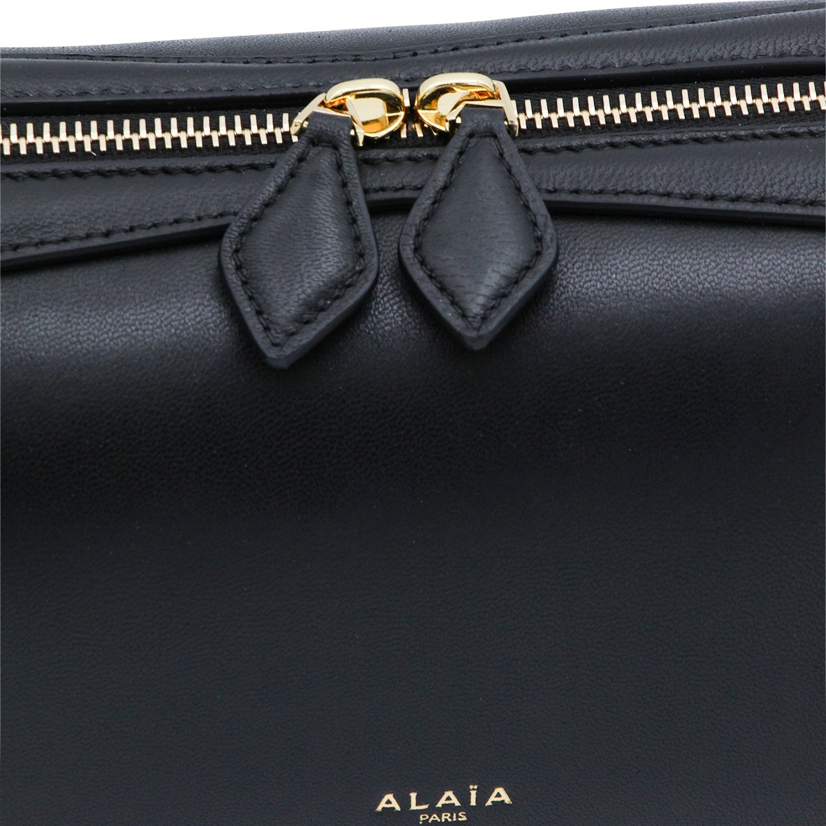 BLACK LEATHER LE TECKEL MEDIUM...