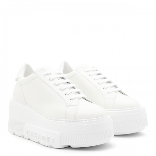 WHITE LEATHER NEXUS SNEAKERS 2