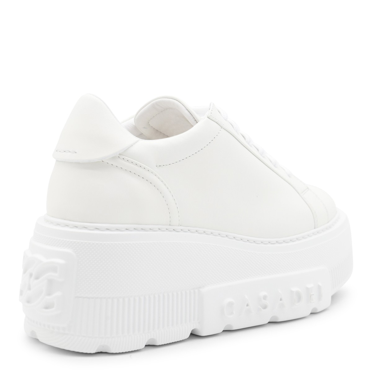 WHITE LEATHER NEXUS SNEAKERS
