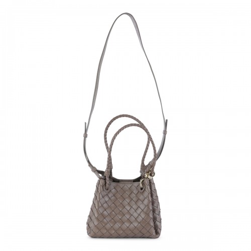 GREY LEATHER PARACHUTE...