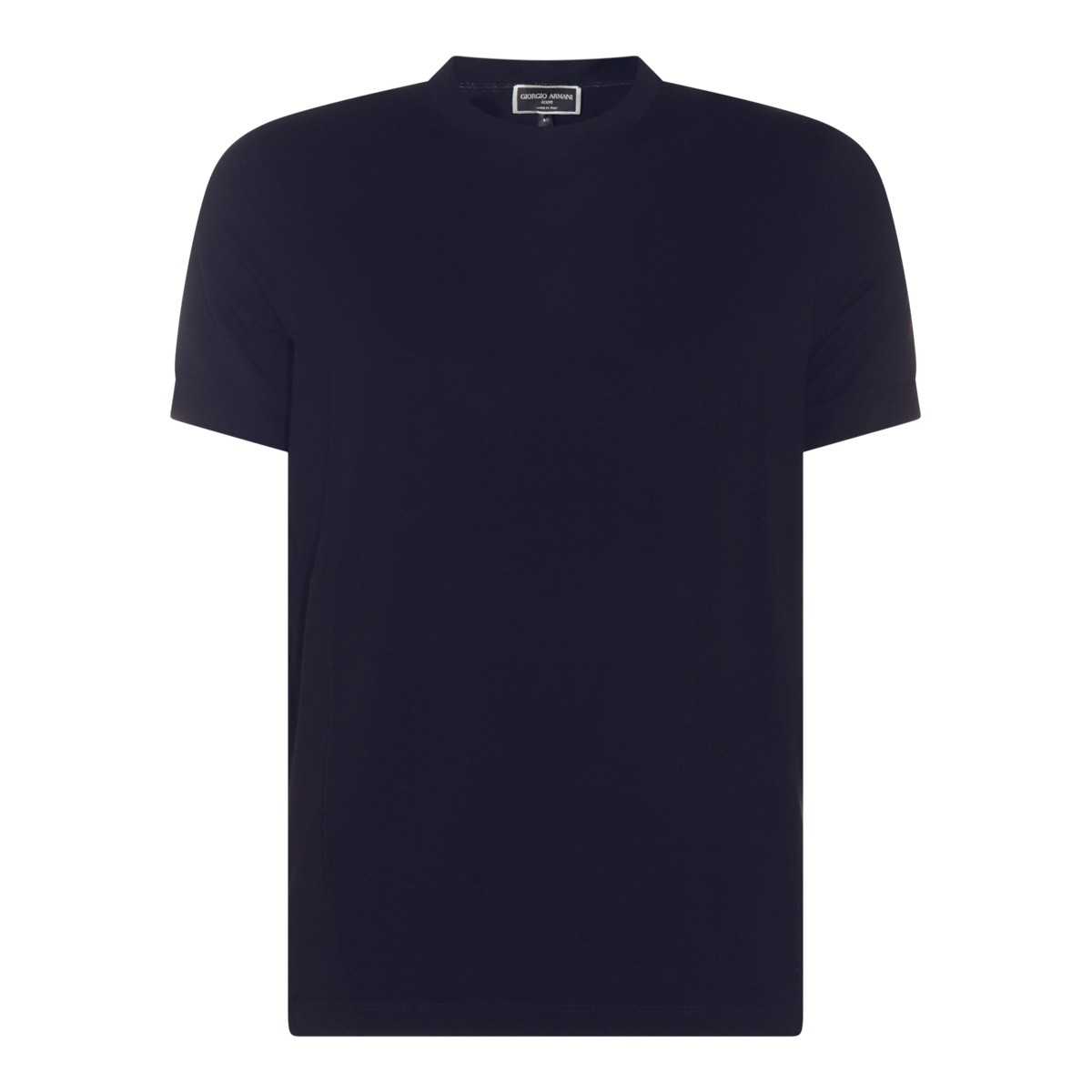 BLUE VISCOSE T-SHIRT