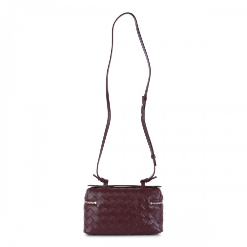 BURGUNDY LEATHER BANG BANG BAG