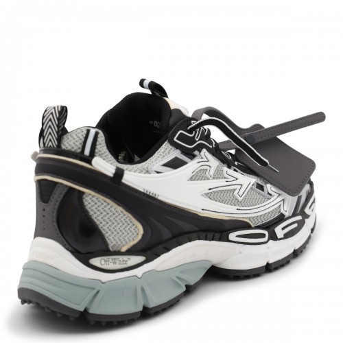 GREY AND BLACK BE RIGHT BACK SNEAKERS