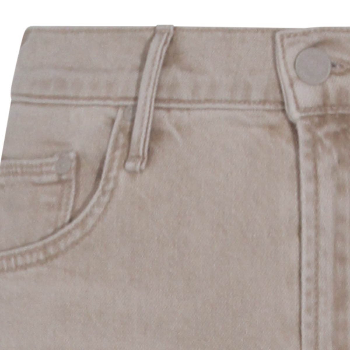 BEIGE COTTON JEANS