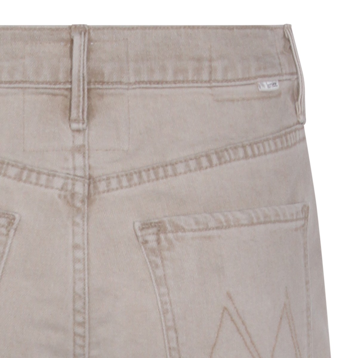 BEIGE COTTON JEANS