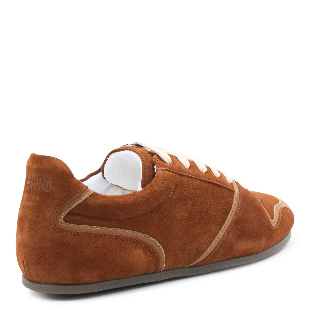 RUST LEATHER SNEAKERS