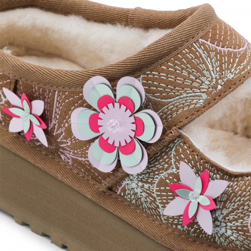 BROWN BEA MARY JANE MEADOW FLATS