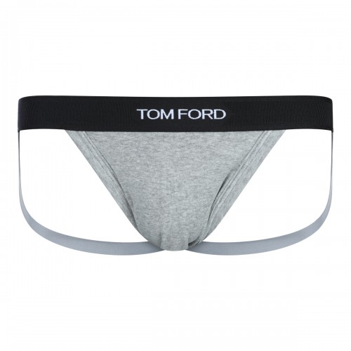 GREY COTTON JOCKSTRAP