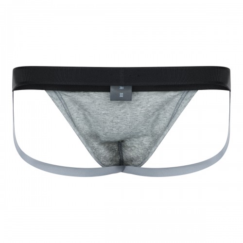GREY COTTON JOCKSTRAP