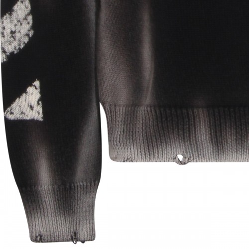 BLACK COTTON KNITWEAR