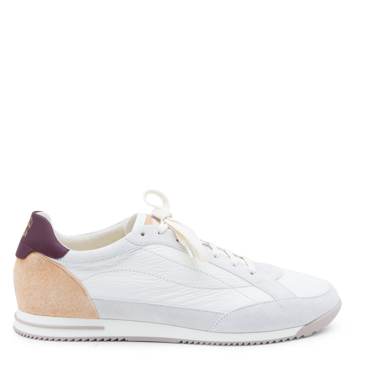 WHITE LEATHER SNEAKERS