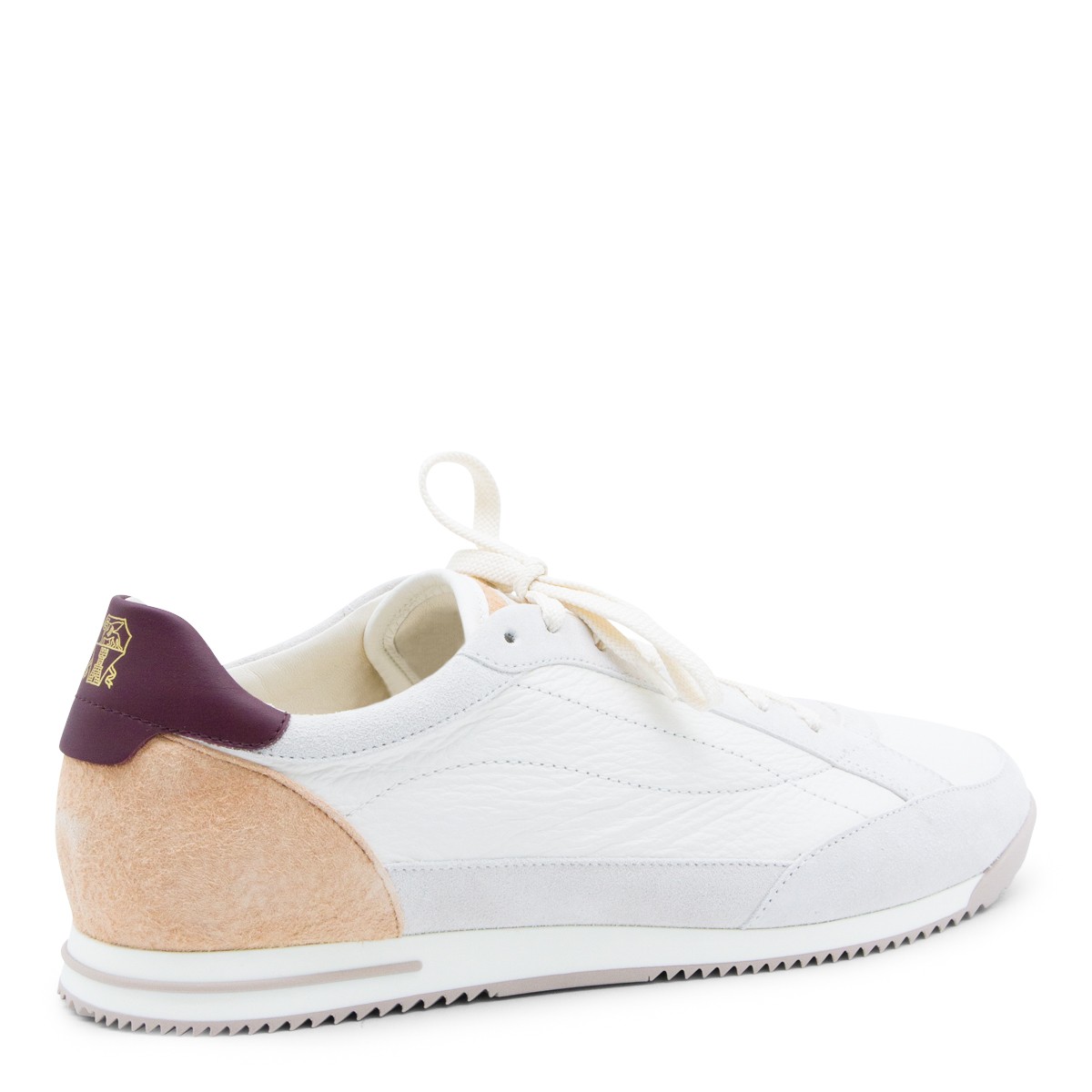 WHITE LEATHER SNEAKERS