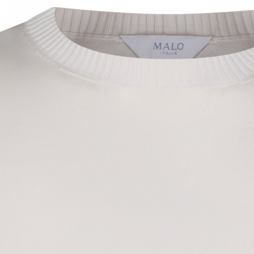 WHITE COTTON KNITWEAR