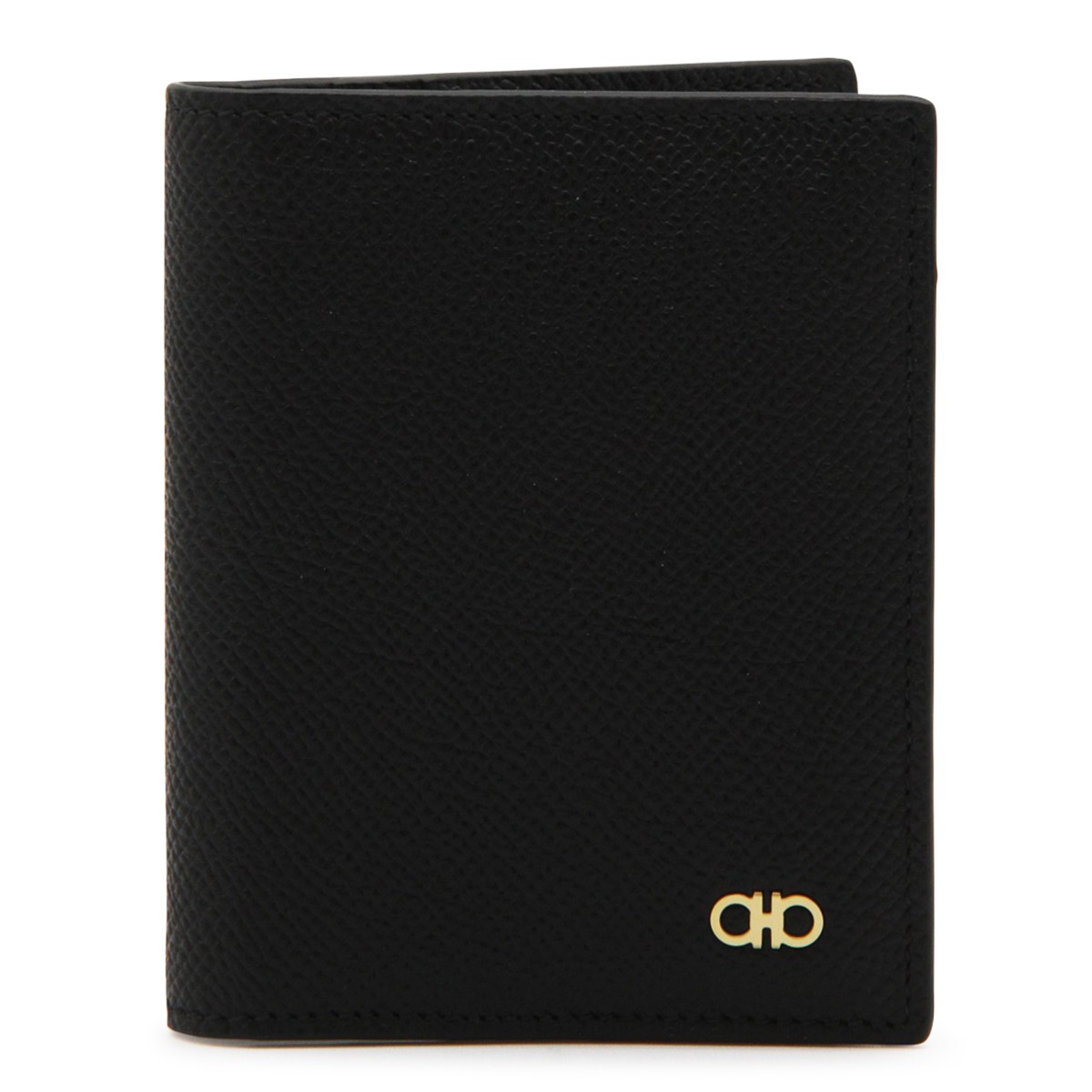 BLACK LEATHER CARD HOLDER