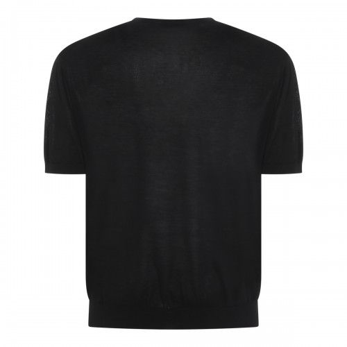 BLACK COTTON T-SHIRT 2