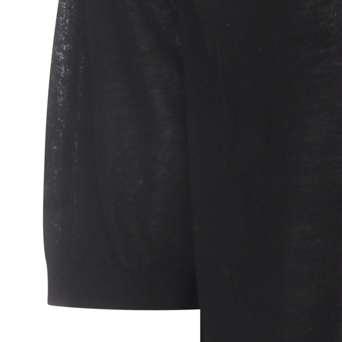 BLACK COTTON T-SHIRT