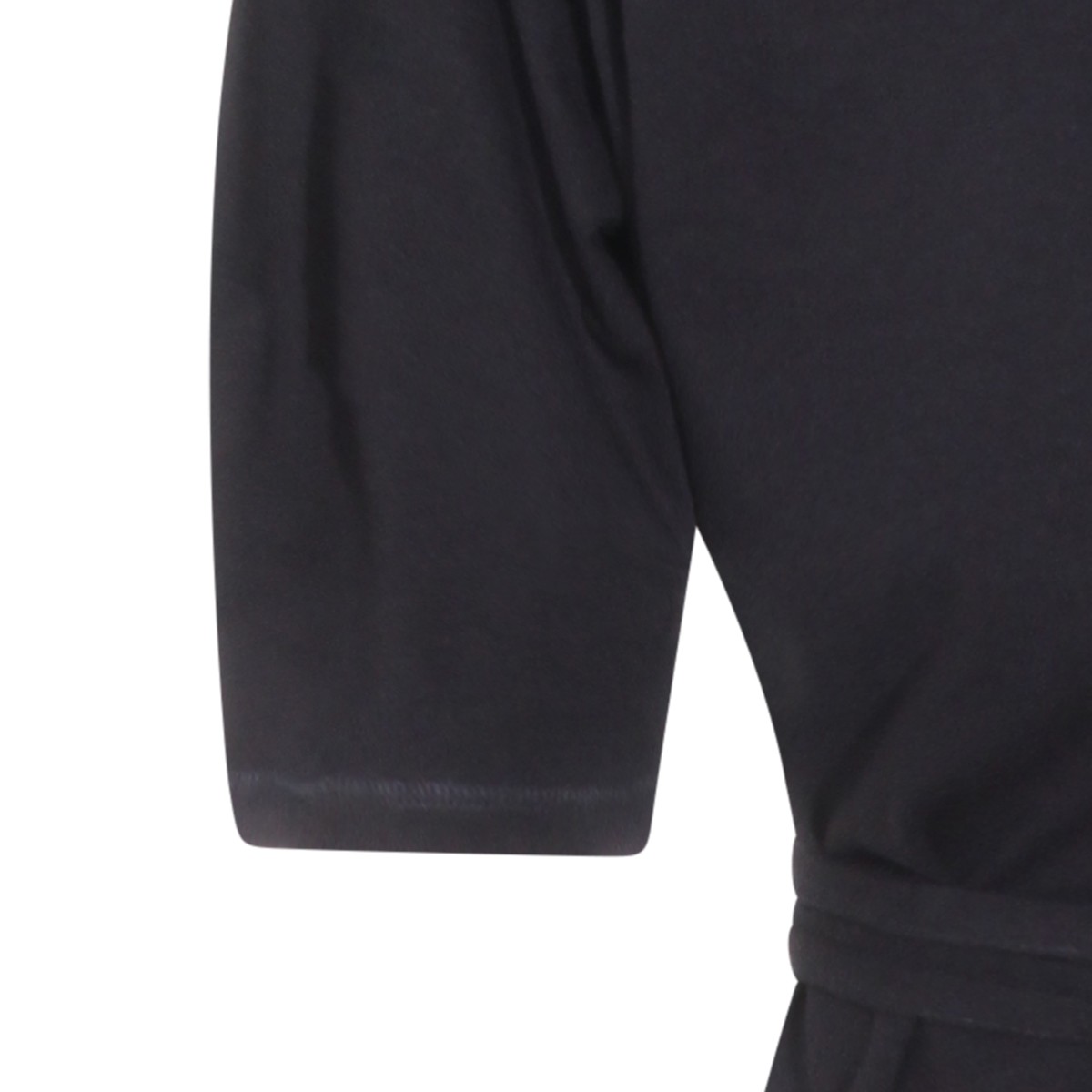 BLACK COTTON MAXI DRESS