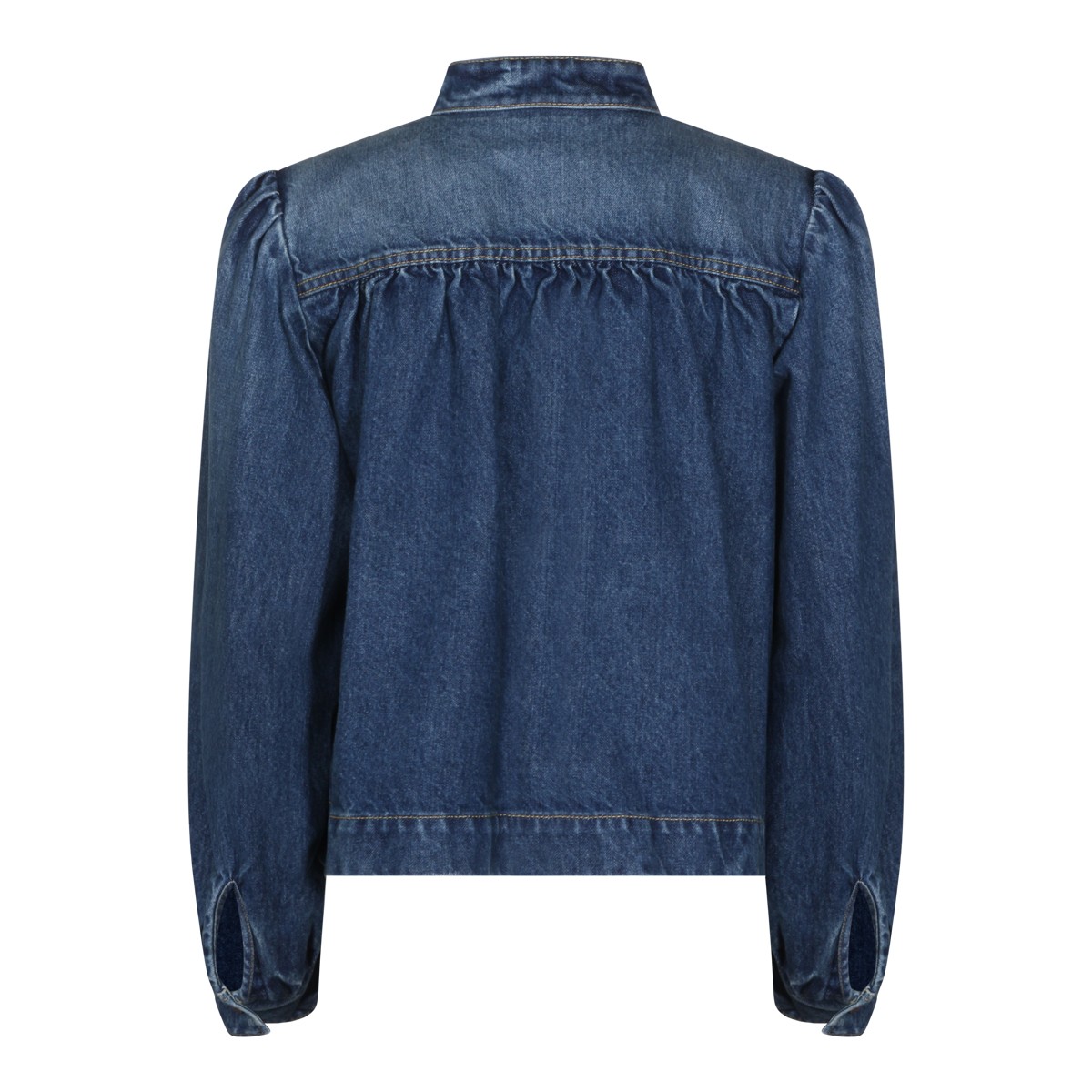 BLUE COTTON DENIM JACKET