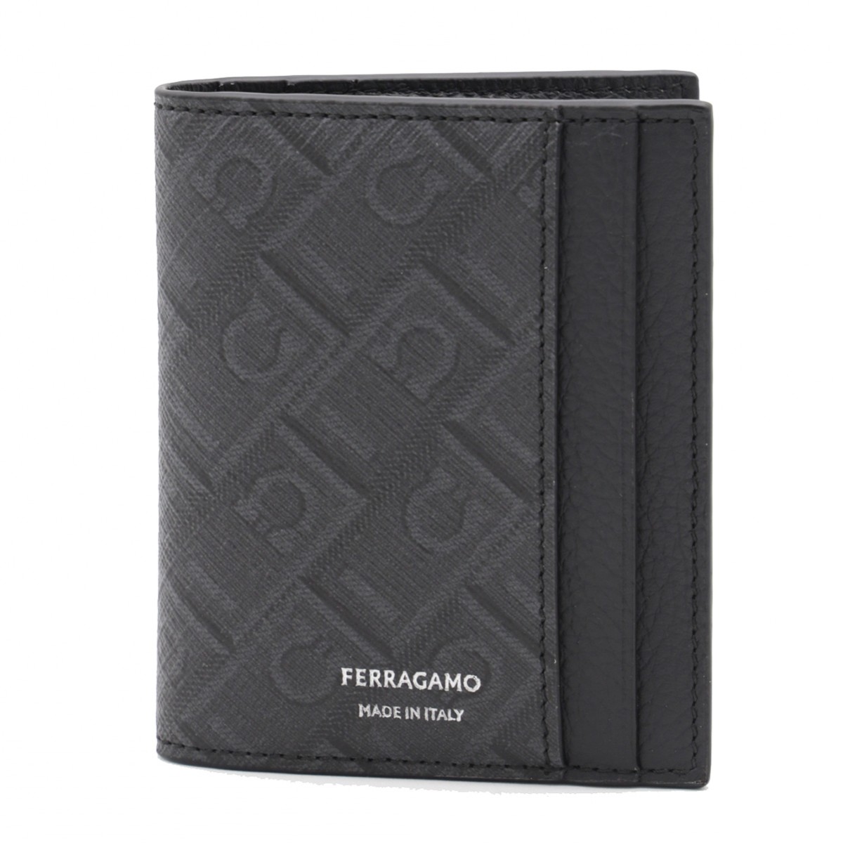 BLACK AND GREY CARD HOLDER