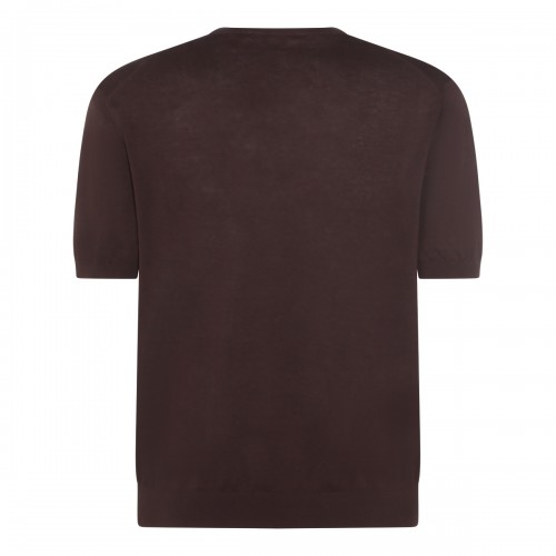 BROWN COTTON T-SHIRT 2
