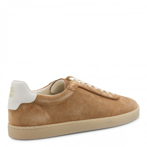 SAND LEATHER SNEAKERS