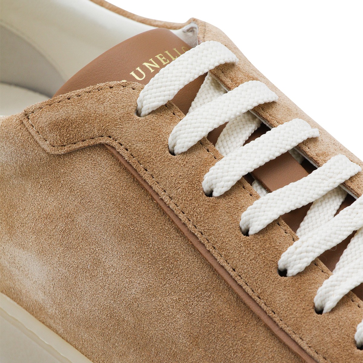 SAND LEATHER SNEAKERS