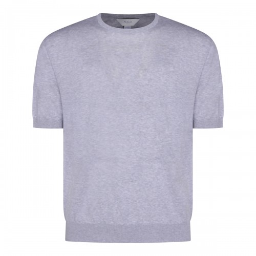 GREY COTTON T-SHIRT
