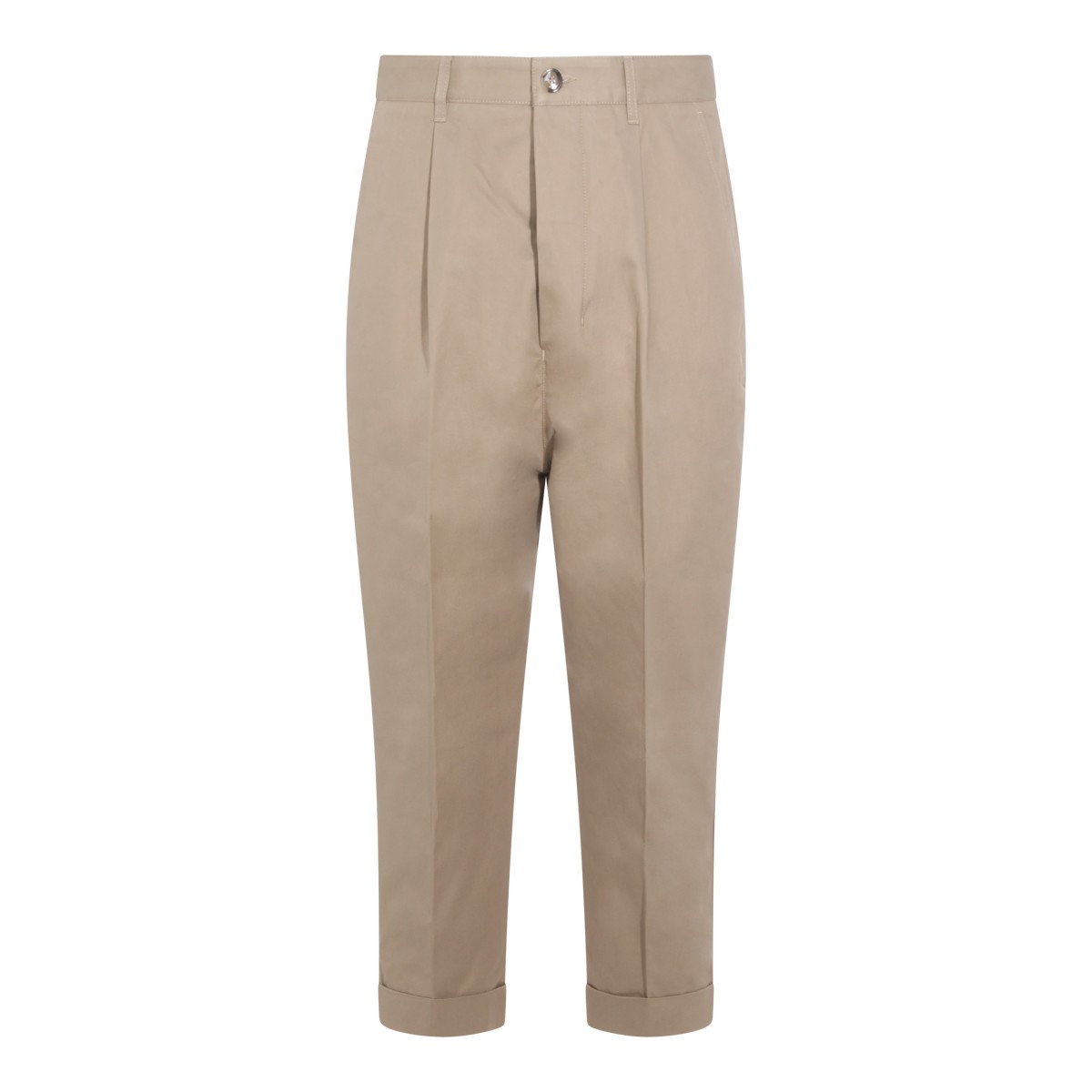 BEIGE COTTON PANTS