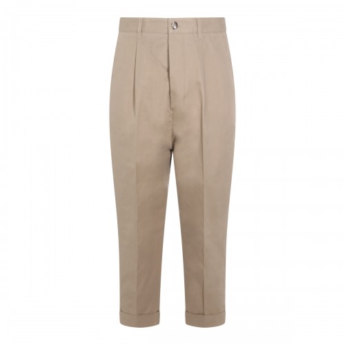 BEIGE COTTON PANTS