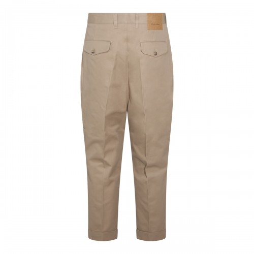 BEIGE COTTON PANTS