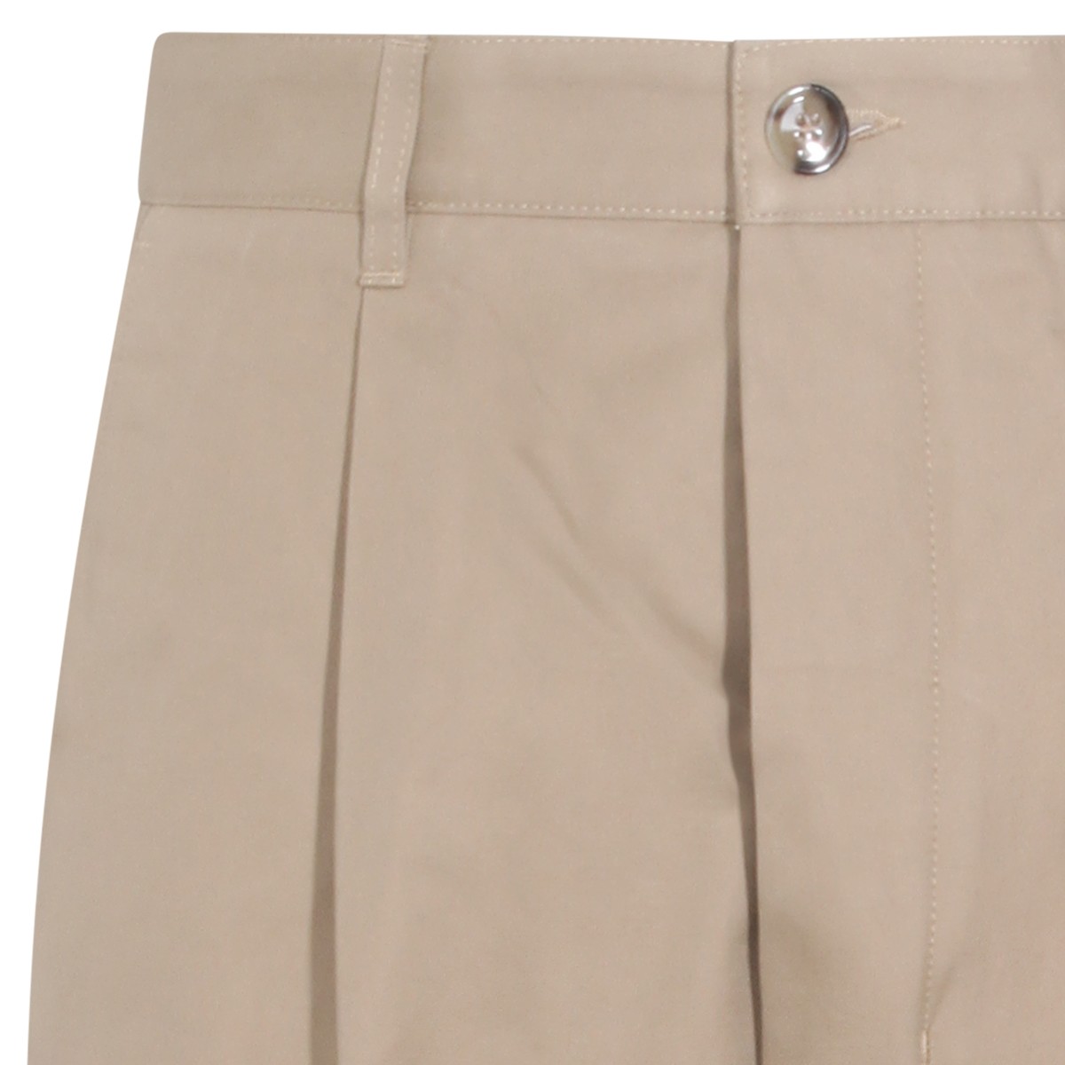 BEIGE COTTON PANTS