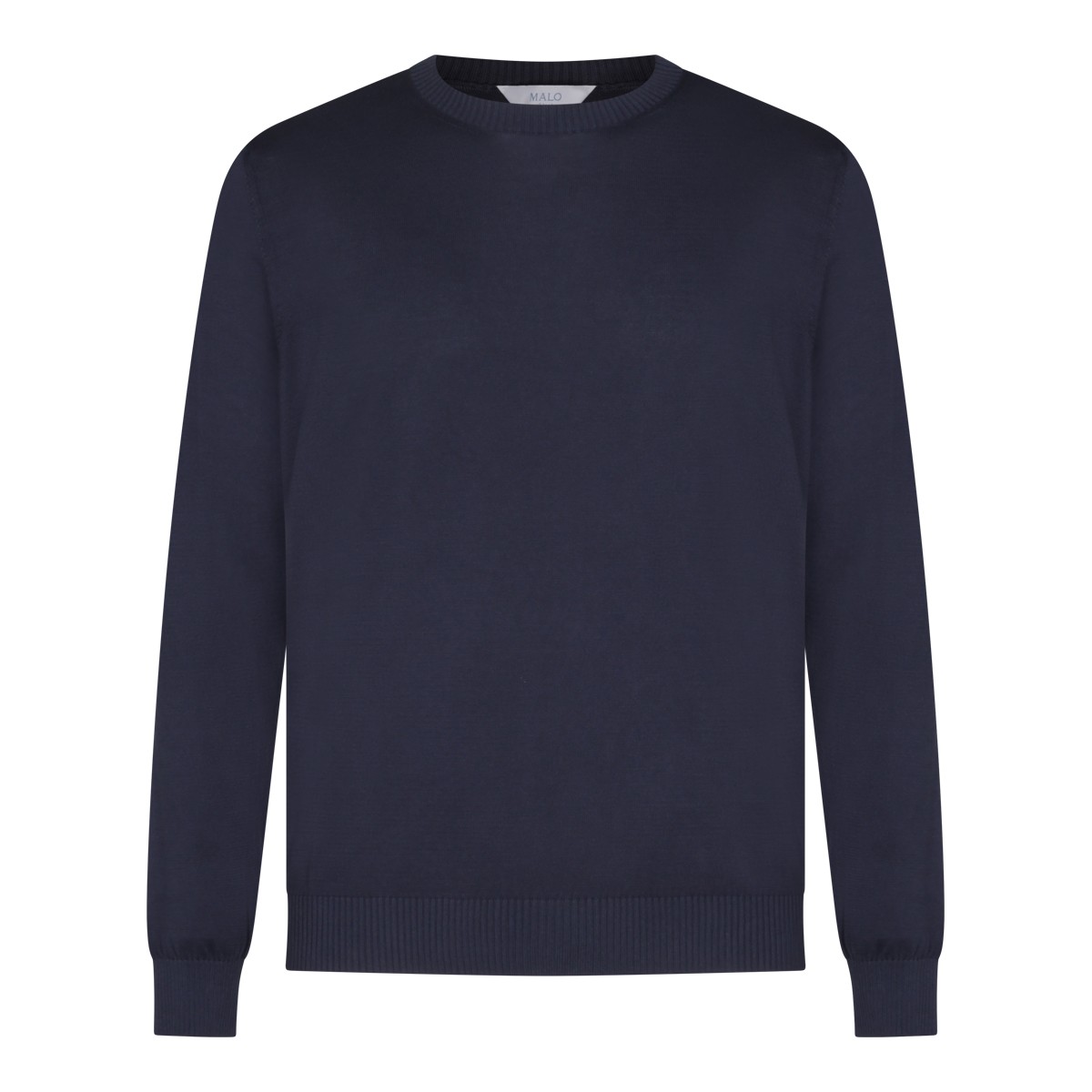 DARK BLUE COTTON KNITWEAR