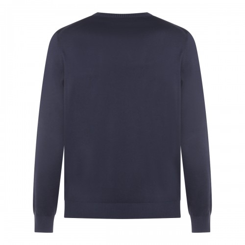 DARK BLUE COTTON KNITWEAR 2