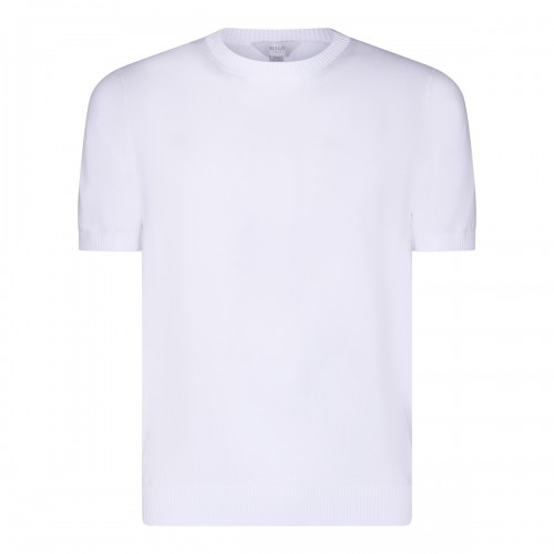 WHITE COTTON T-SHIRT