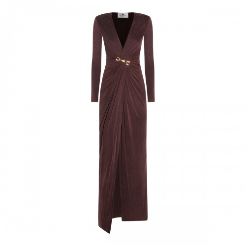 BROWN MAXI DRESS