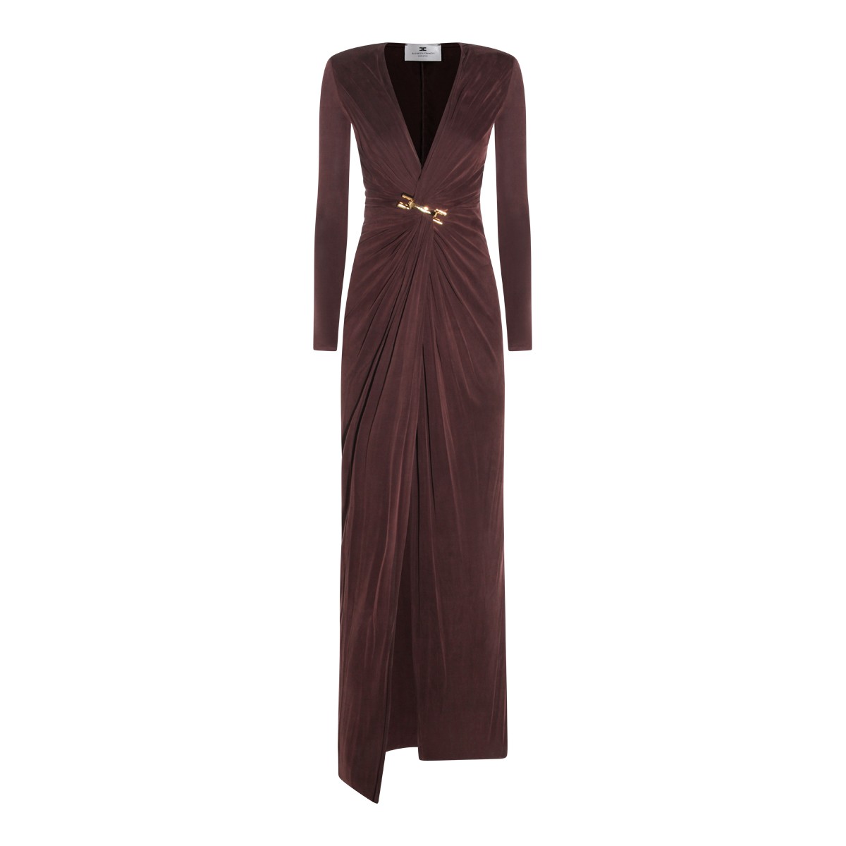 BROWN MAXI DRESS