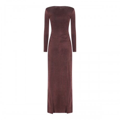 BROWN MAXI DRESS 2