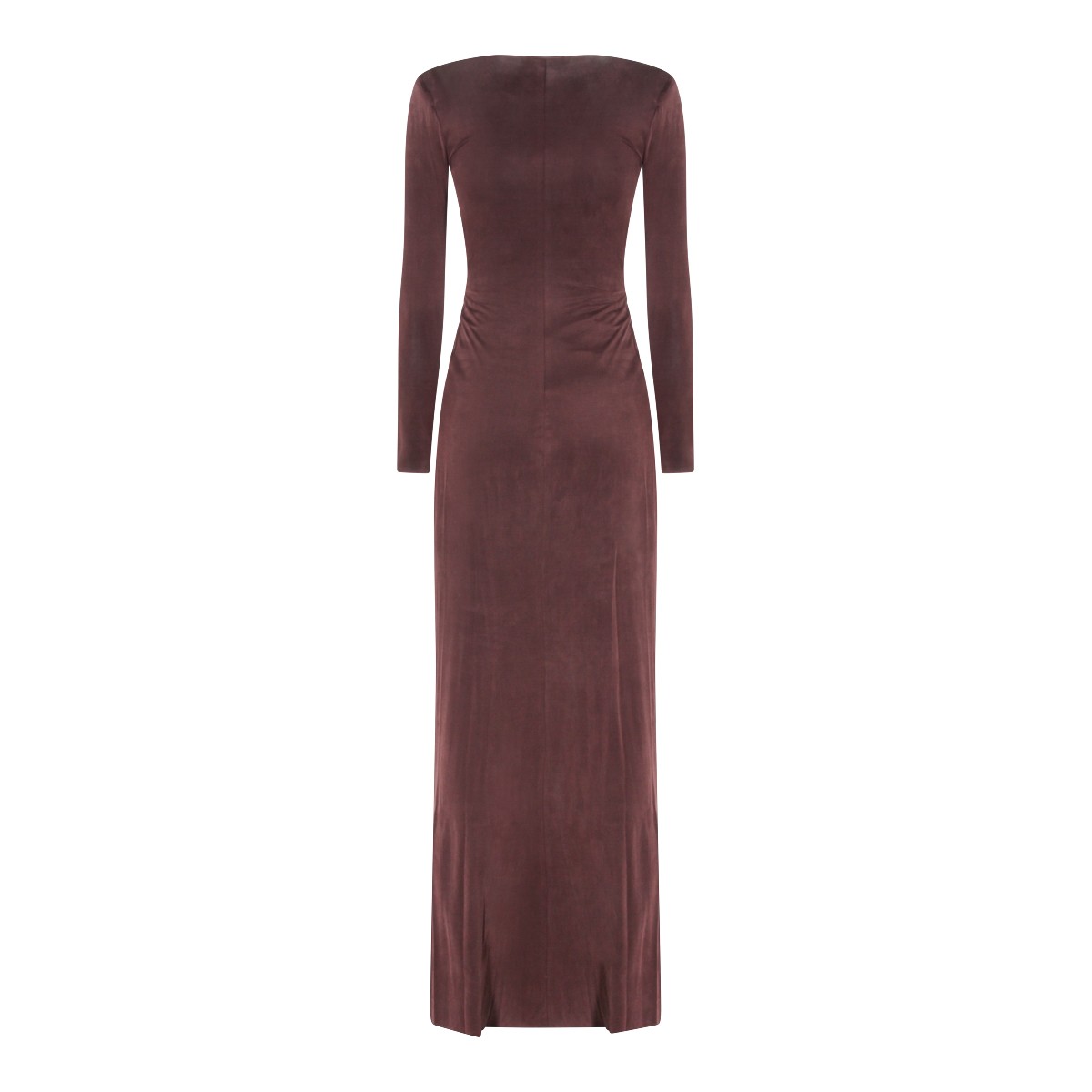 BROWN MAXI DRESS