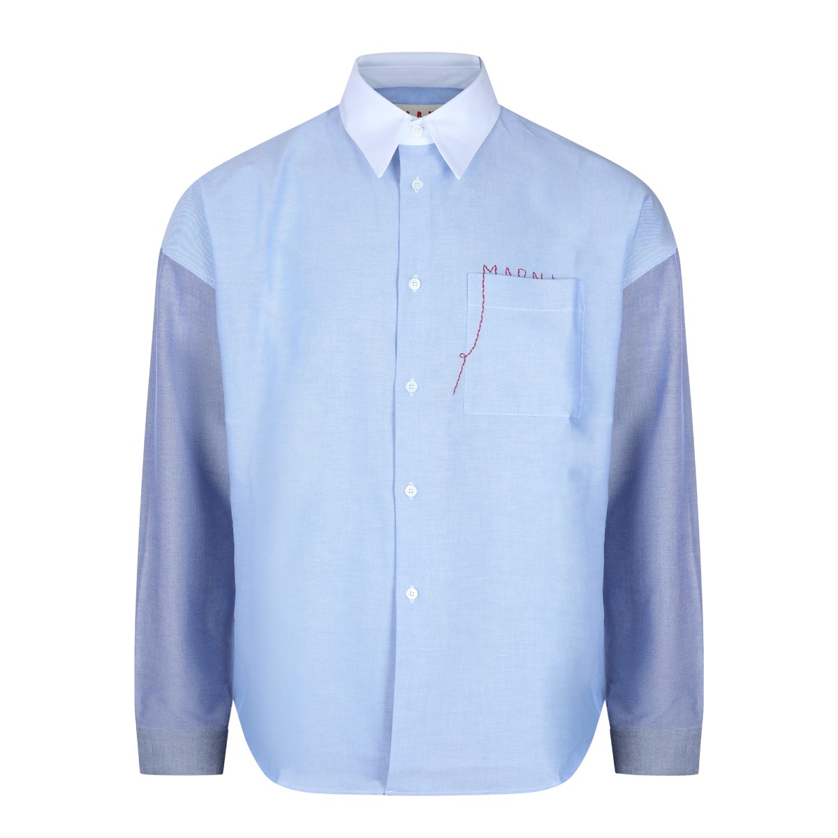 LIGHT BLUE COTTON SHIRT