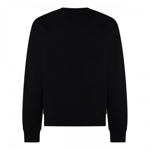 BLACK COTTON SWEATSHIRT 2