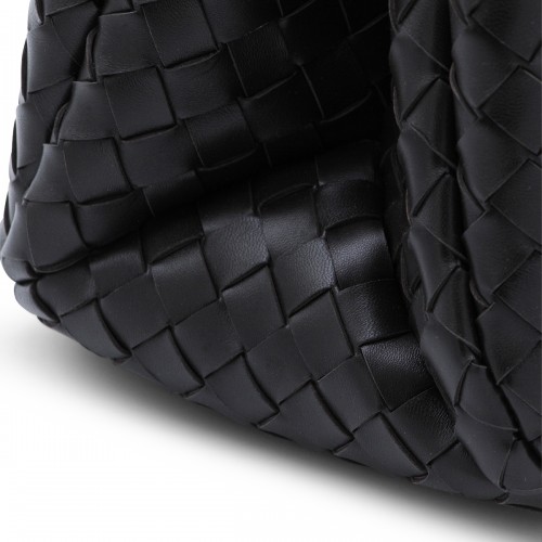 DARK BROWN LEATHER CAMPANA BAG