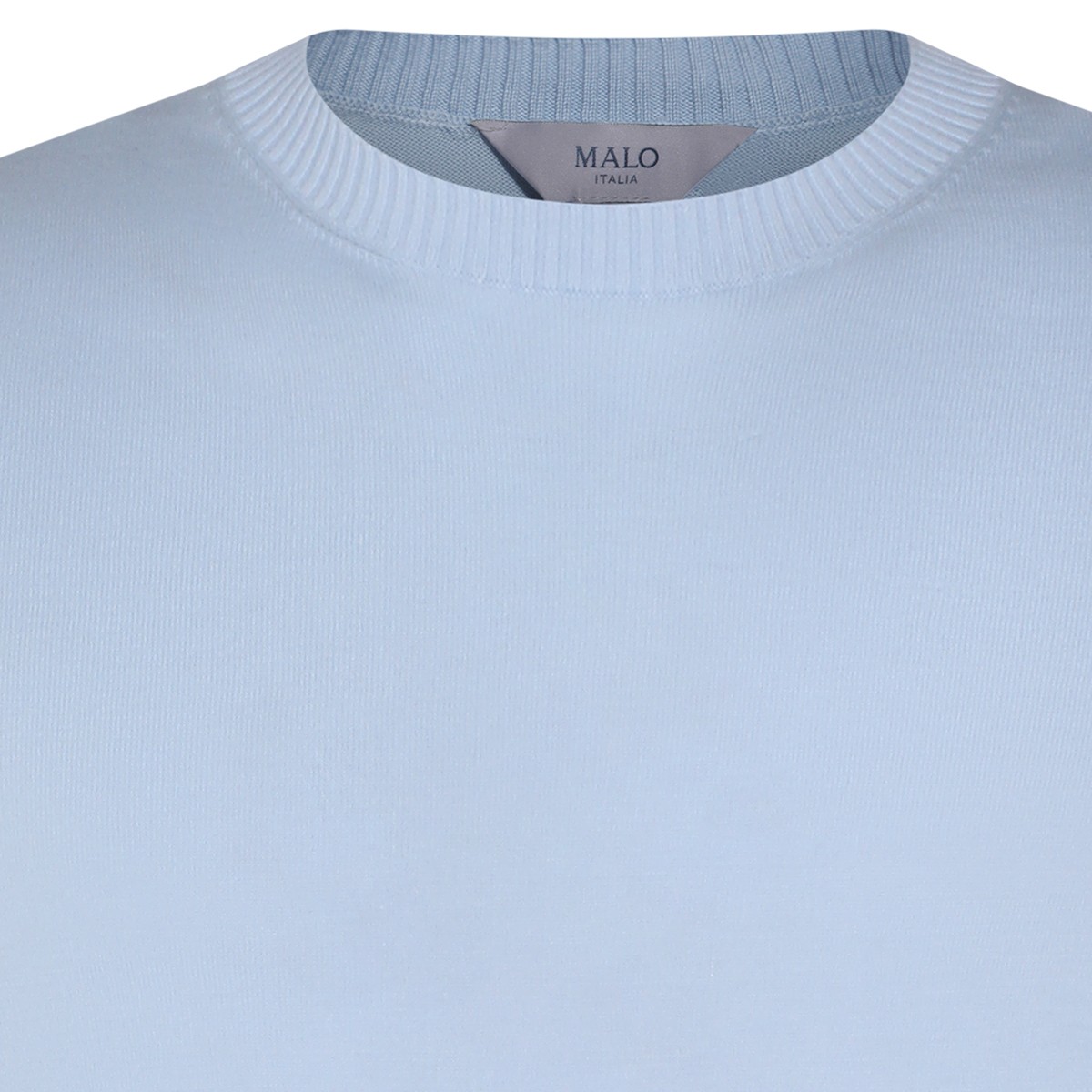 LIGHT BLUE COTTON T-SHIRT