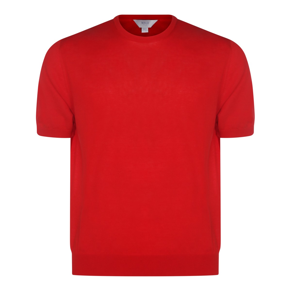 RED COTTON T-SHIRT
