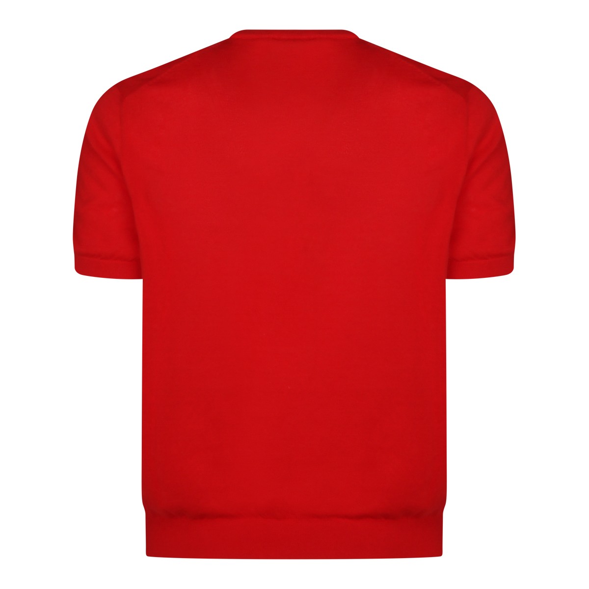 RED COTTON T-SHIRT