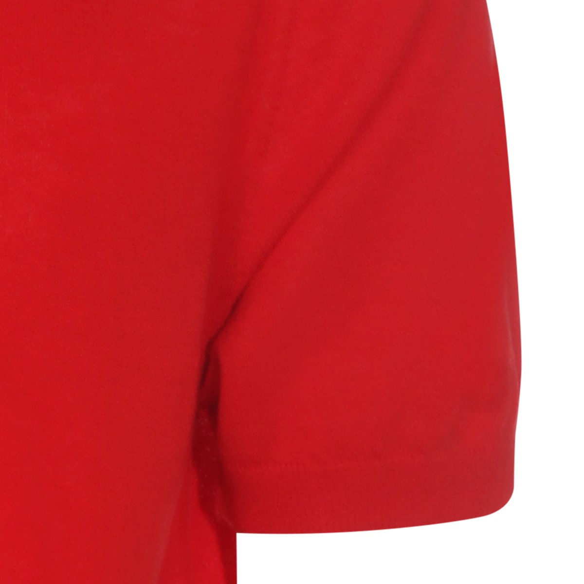 RED COTTON T-SHIRT