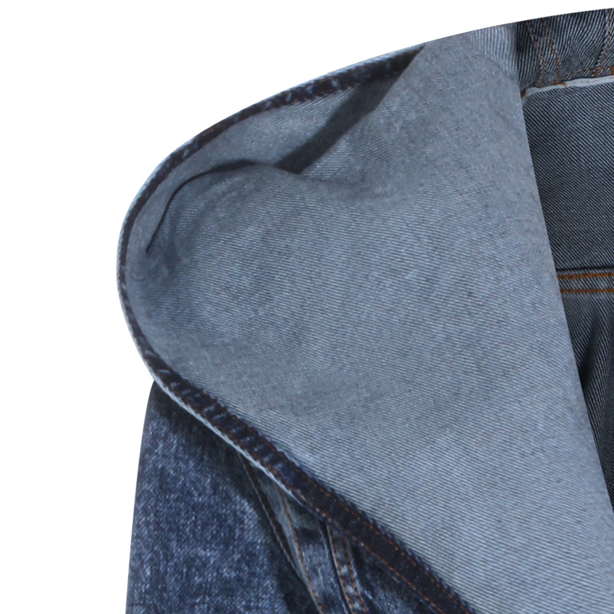 BLUE COTTON DENIM JACKET