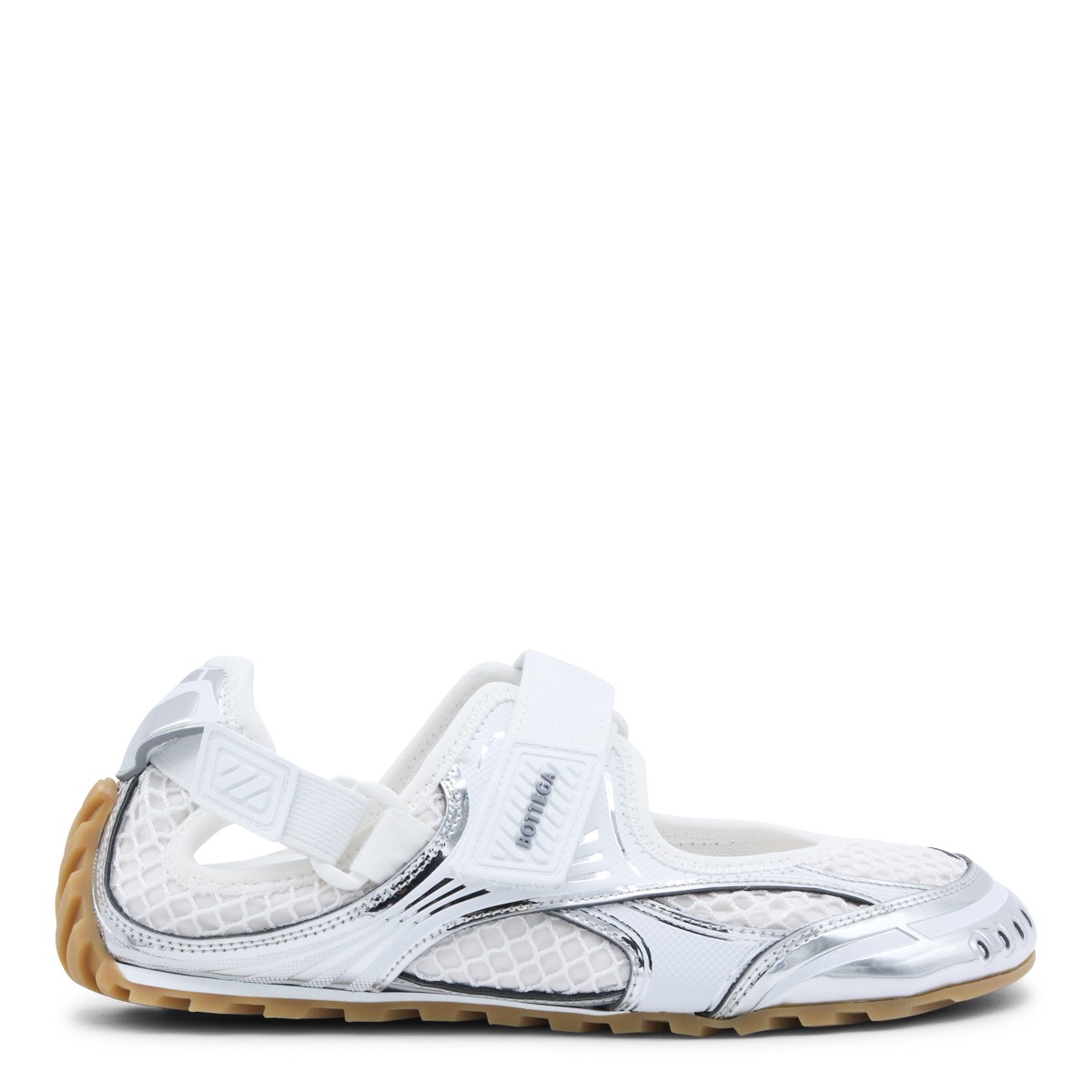 SILVER AND WHITE MARY JANE ORBIT...