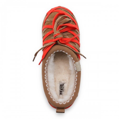 BROWN TASMAN LACE FLATS