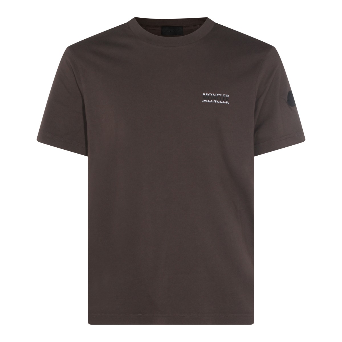 BROWN COTTON T-SHIRT